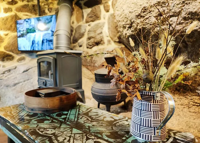 Castrum - Casa Da Curveirinha - Jacuzzi 펜션 멜가코